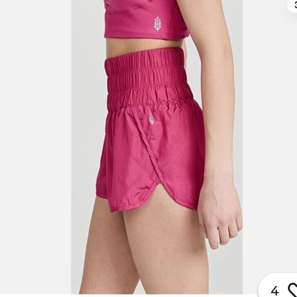 Free People Pants - FP Movement Women's The Way Home Activewear Shorts, Passionfruit